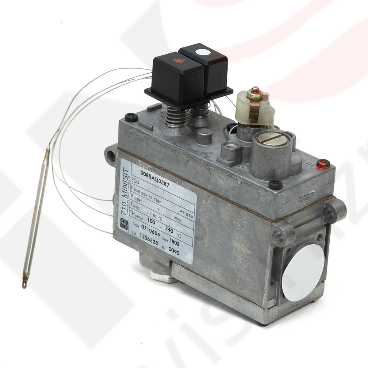 İnoksan Fırın Gaz Musluğu 710 Minisit  340C Değerinde